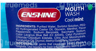 Enshine Cool Mint Mouthwash 150 Ml